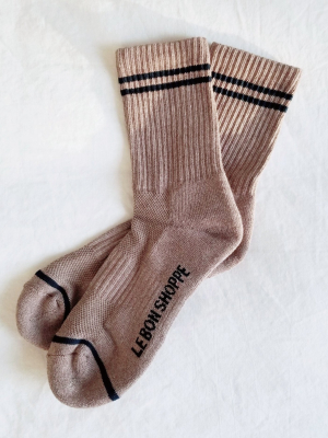 Boyfriend Socks – Cocoa