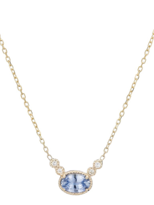 Ceylon Sapphire Dew Necklace