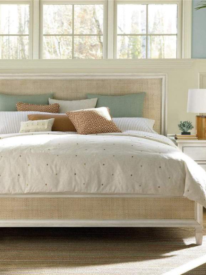 Alchemy Living Estate Home Complete Woven Accent Bed Queen - Ivory