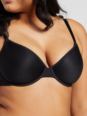 Stealth Mode Demi Bra In Black