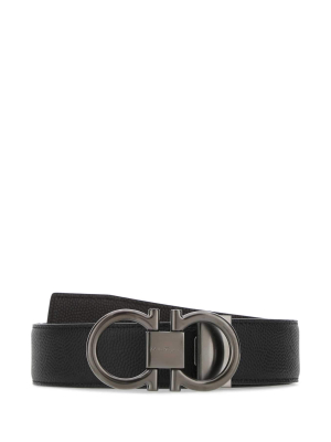 Salvatore Ferragamo Gancini Reversible Buckle Belt