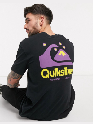 Quiksilver Og Quik Original T-shirt In Black