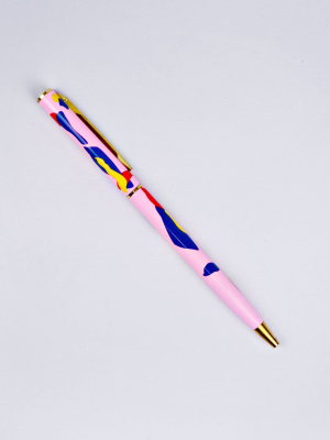 The Completist Pen - Pink Lava