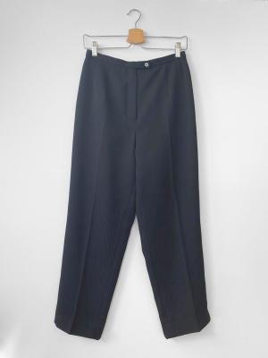 Igwt Vintage - Pinstripe Trouser / Charcoal