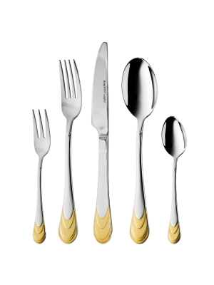 Berghoff Essentials 72pc 18/10 Ss Flatware Set (service For 12), Waterfall