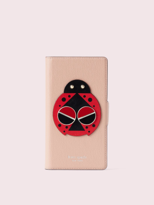 Spademals Lucky Ladybug Iphone Xr Folio Case