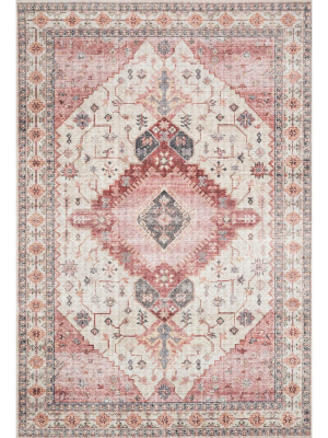 Loloi Skye Rug - Ivory/berry