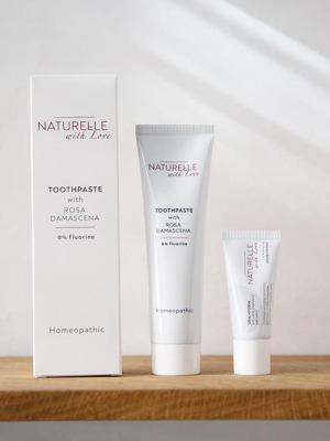 Naturelle With Love | Toothpaste With Rosa Damascena