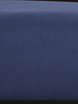 Hay Mags Soft Modular Sofa – Blue – Square Ottoman