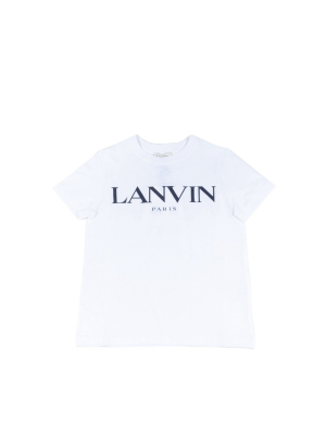 Lanvin Enfant Logo Printed T-shirt