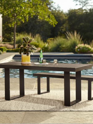 Portside Aluminum Outdoor Dining Table