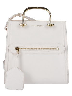 Alexander Mcqueen Logo Top Handle Bag