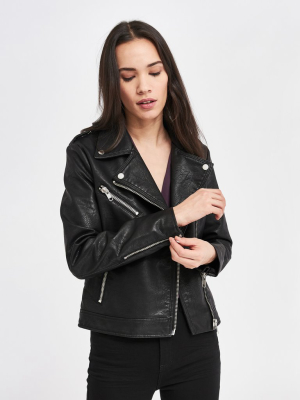 Vegan Leather Hughes Jacket