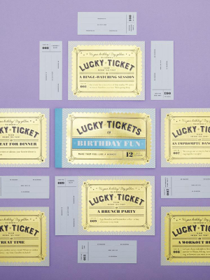 Lucky Tickets For Birthday Fun