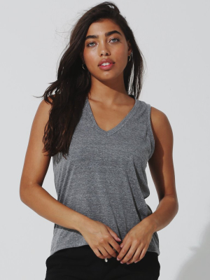 Blair Tank - Dark Heather Grey