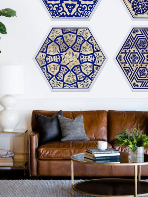 Natural Curiosities Hexagon Moroccan Tile Design 3