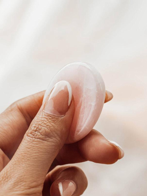 Rose Quartz Worry Stone