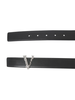 Versace Vitus Barocco V Buckle Belt