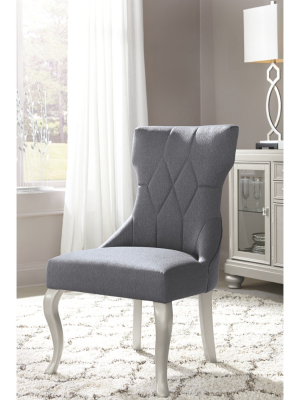 Coralayne Dining Side Chair Dark Gray - Signature Design By Ashley