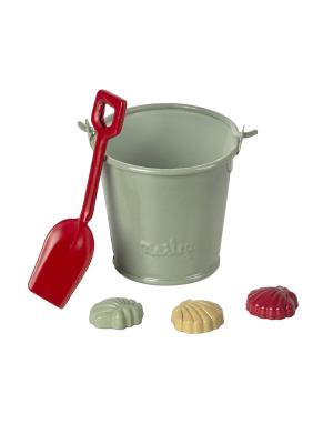 Maileg Mini Shovel, Bucket And Shells Set