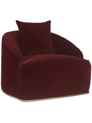 Astrid Chair, Merlot