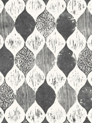 Woodblock Print Wallpaper