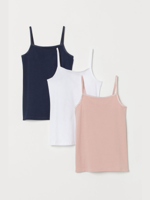 3-pack Camisole Tops