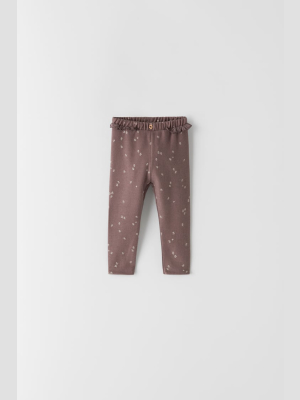 Soft Feel Printed Pants