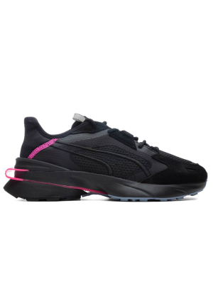 Puma Powerframe Op-1 Cyber - Black/aged Silver/ Pink