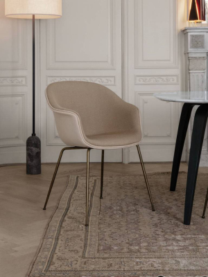 Bat Dining Chair: Conic Base + Fully Upholstered