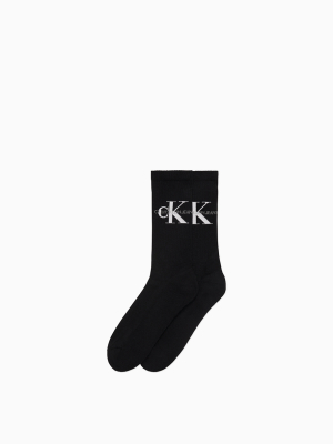 Monogram Logo Crew Socks