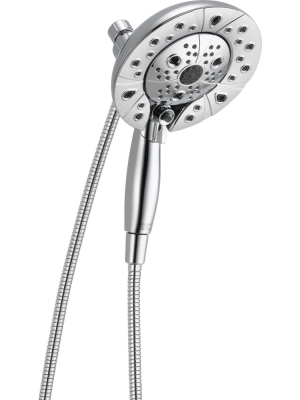 Delta Faucet 58480-25-pk Delta 58480-25-pk In2ition 2.5 Gpm Multi Function Shower Head With Touch-clean - Chrome