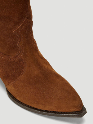 Saint Laurent Lukas Western Boots