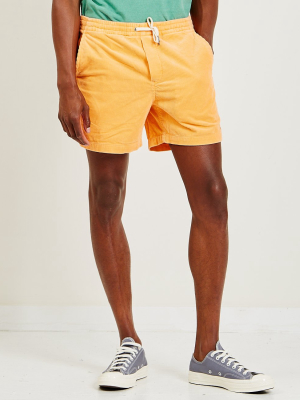 Prepster Corduroy Short Orange