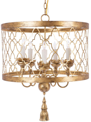 Fiesole Gold Chandelier