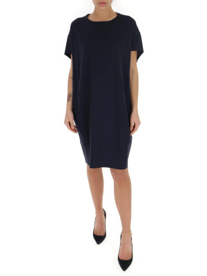 Barena Crewneck Loose T-shirt Dress