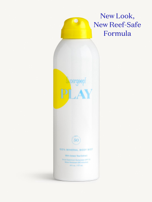Play 100% Mineral Body Mist Spf 50 With Green Tea Extract