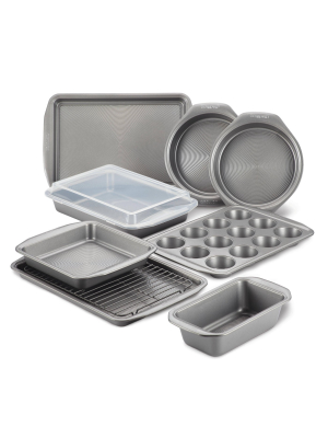 Circulon 10pc Total Nonstick Bakeware Set Gray