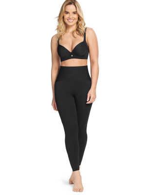 Leonisa Shapewear Mid-rise Moderate Compression Butt Lifter Legging