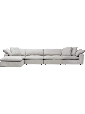 Mateo 5 Piece Modular Sectional, Fredrickson Marble