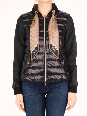 Herno Scarf Detail Padded Jacket