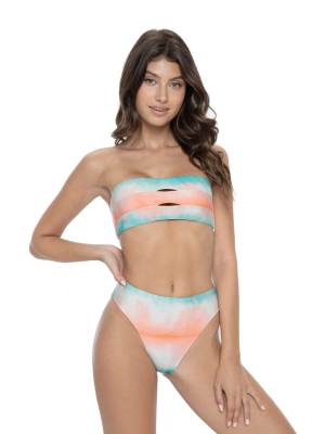 Sunset Hillary High Waist Full Bottoms (final Sale).