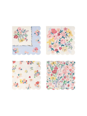 English Garden Large Napkins (x 16)