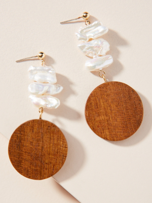 Sophie Monet Mira Pearl Drop Earrings