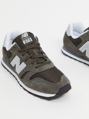 New Balance 373 Trainers In Dark Green