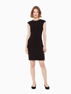 Crepe Sheath Dress