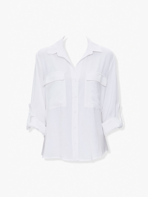 Roll-tab Sleeve Shirt