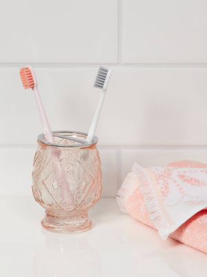 Glass Toothbrush Holder Blush - Opalhouse™