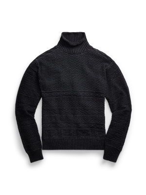 Indigo Cotton Sweater