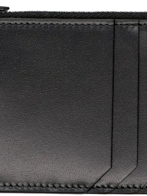 Saint Laurent Tiny Monogram Fragments Zip Card Case